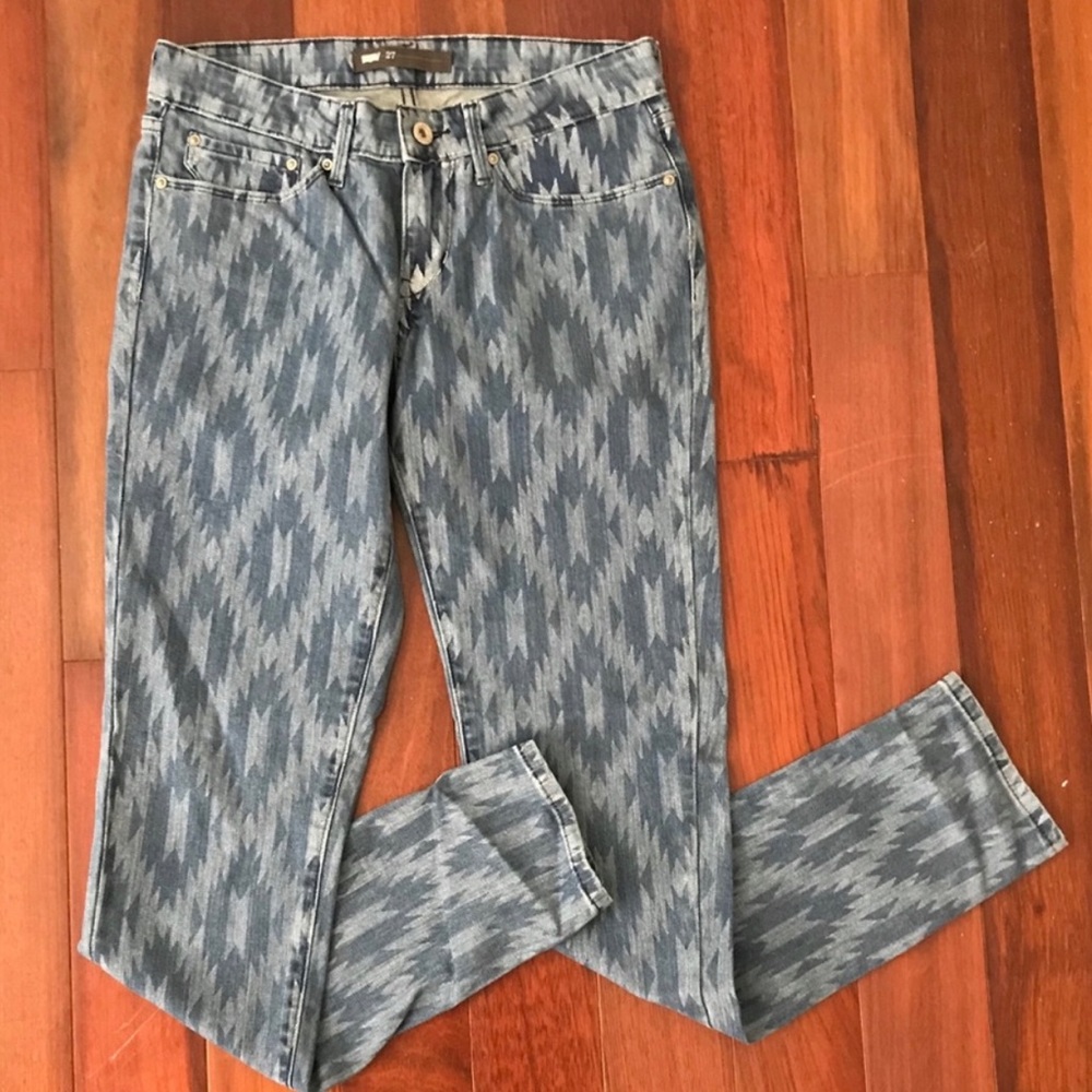 Levi's Aztec design jeans